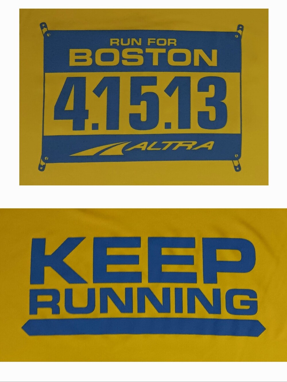 Boston Marathon 4/15/13 Keep Running t-shirt red sox new england patriots celtic